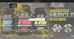 Desktop Screenshot of panthersportsnutrition.com